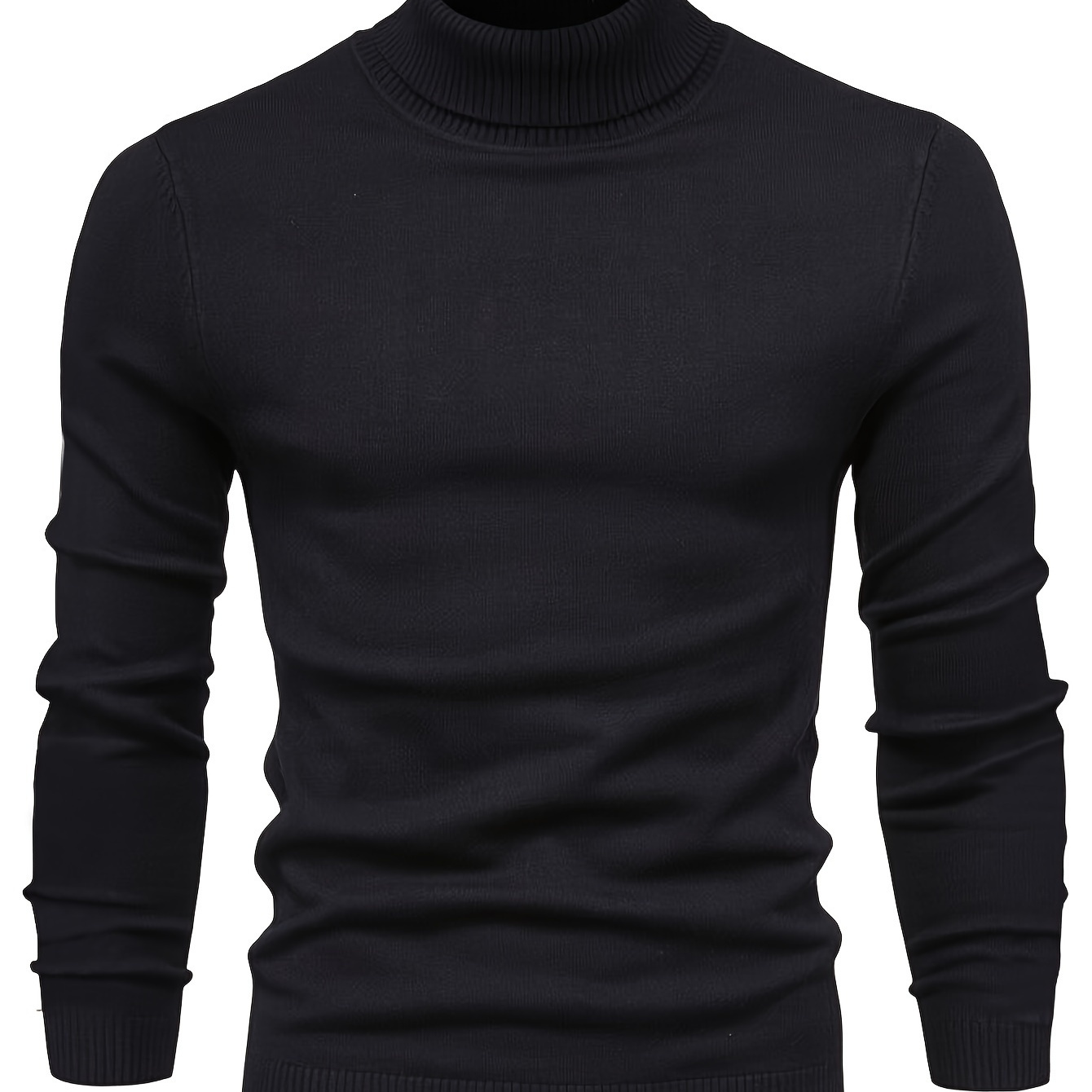 

Men's Thermal Underwear, Long Sleeve High Neck Thermal Tops, Casual Pullovers Thermal Underwear Tops, Men's Clothing