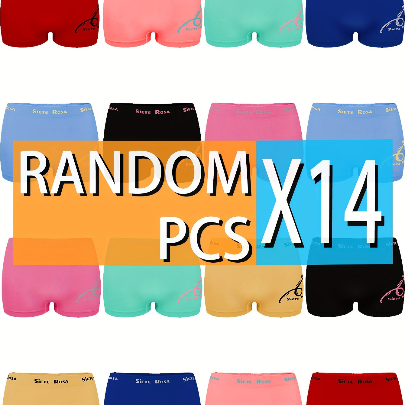 

14- Women's Briefs, Ribbed Underwear, Women's Lingerie & Underwear