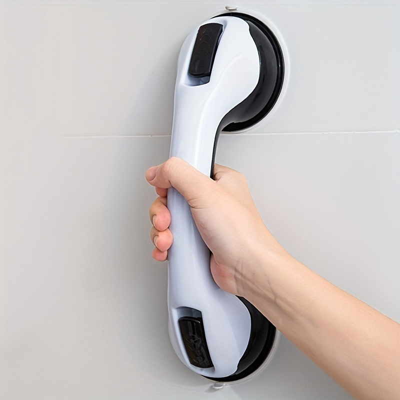 1pc Non-Slip Bathroom Armrest with Strong Suction Cup for Glass Doors - Provides Safe and Secure Support for Elderly and Disabled Individuals