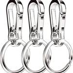 Vintage Carabiner Keychain - Strong Climbing Hook Keyring Accessory