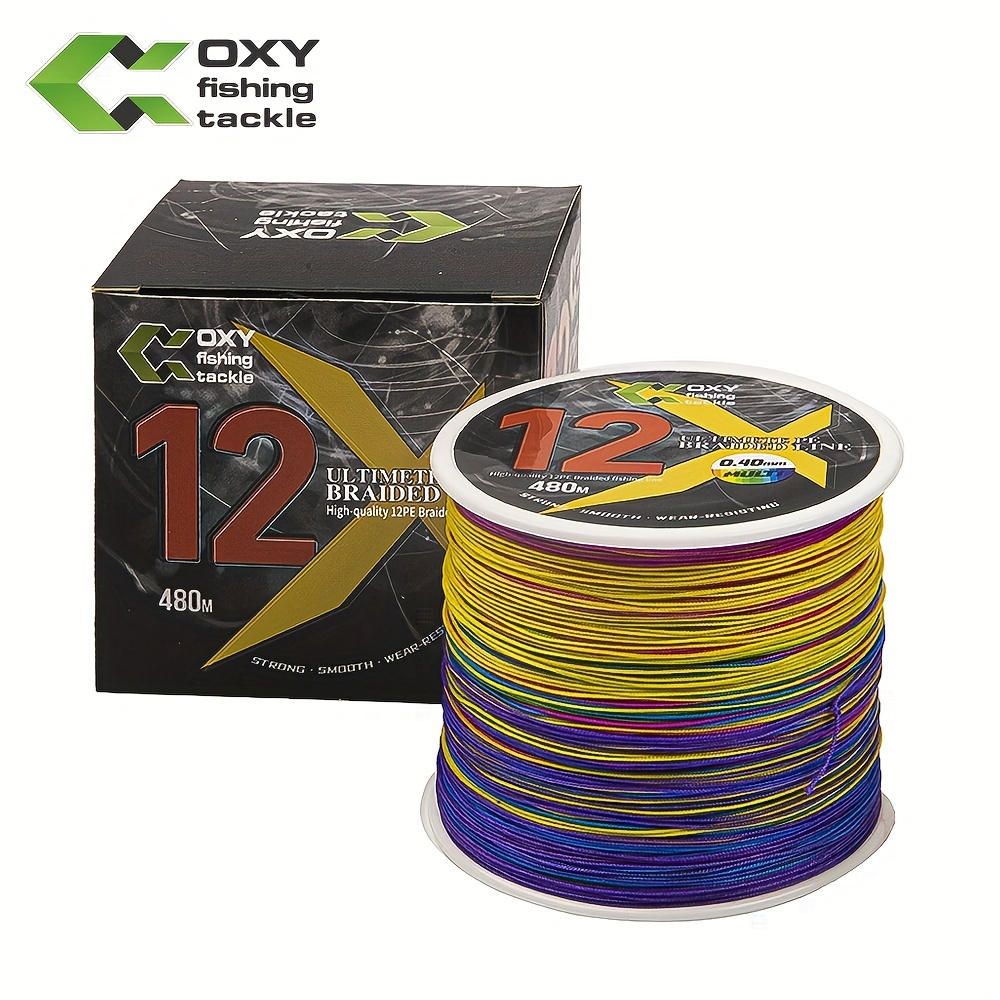 Non fading 12 braided Pe Fishing Line Strong Smooth Wear - Temu