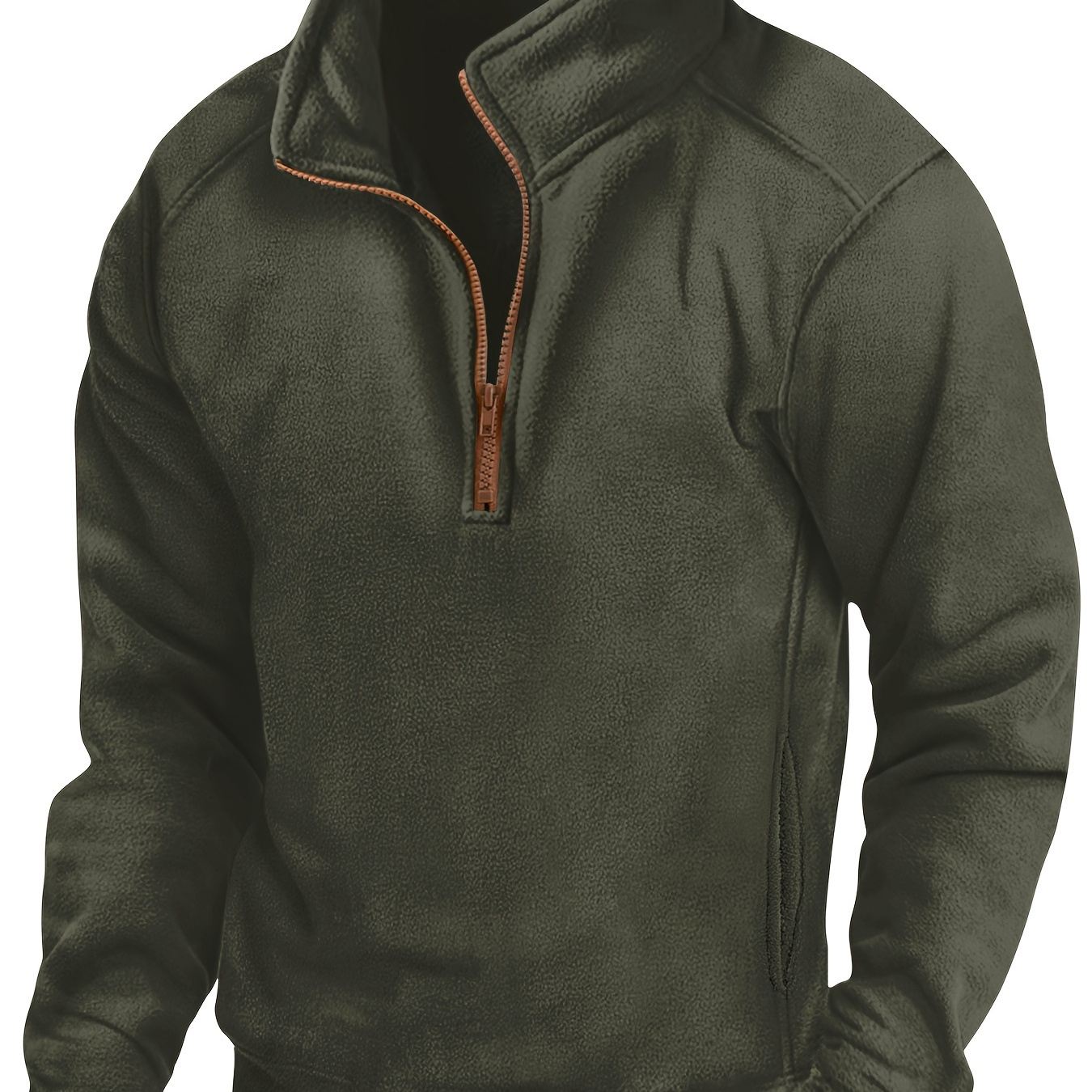 

Chemise de golf zippée en pour homme pour et l'hiver, haut tactique d'entraînement sportif de décontracté en cadeau