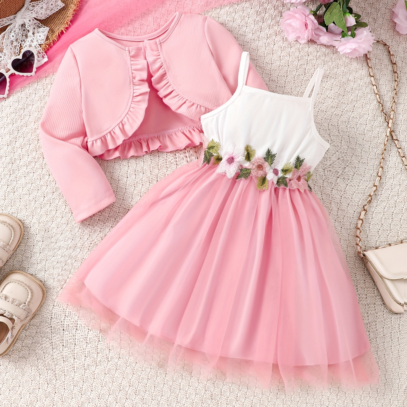 

's Outfit Sweet + Embroidered Set - Sweet & / Fall Outfit For