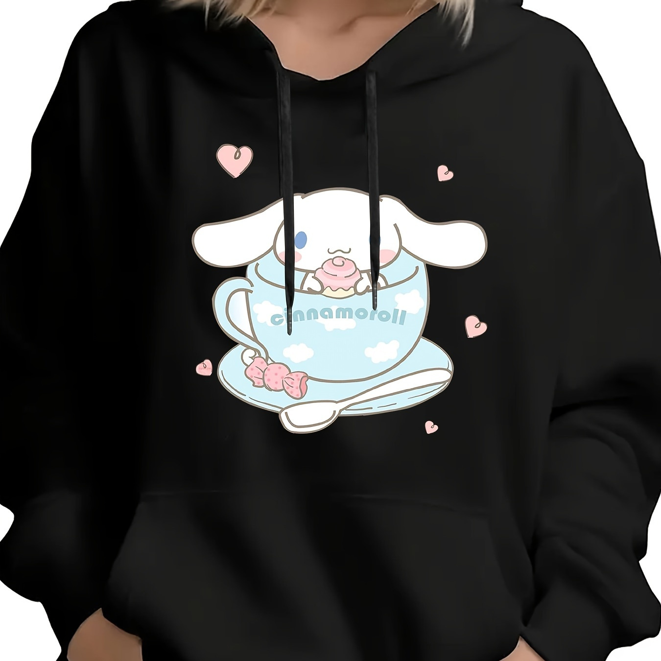 

Sanrio Cinnamoroll Hoodies, Drawstring Hooded Sweatshirt,