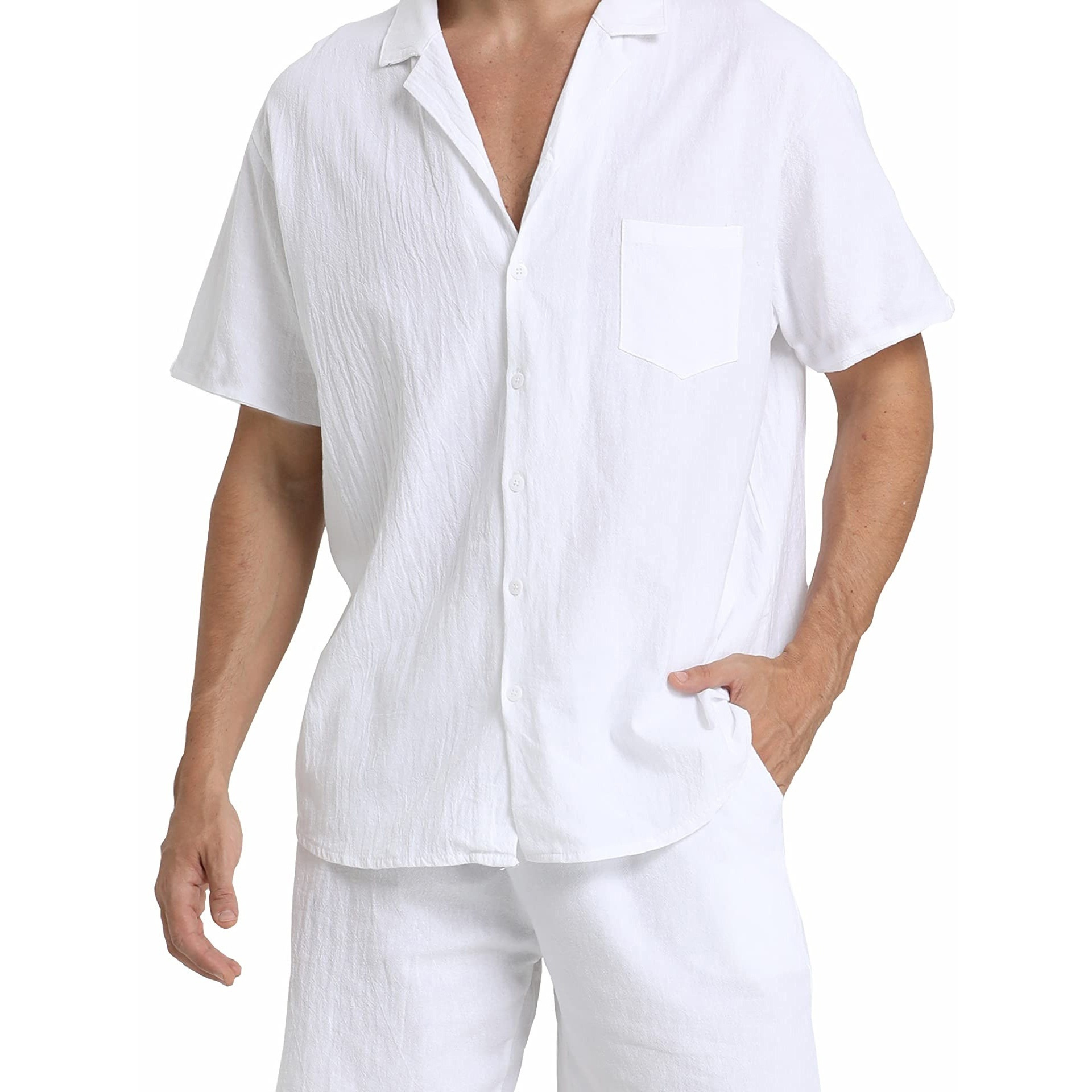 Akbeniz Men's Young Waiter Boy Short Sleeve Cream Combed Cotton Shorts Pajama  Set 20377 - Trendyol