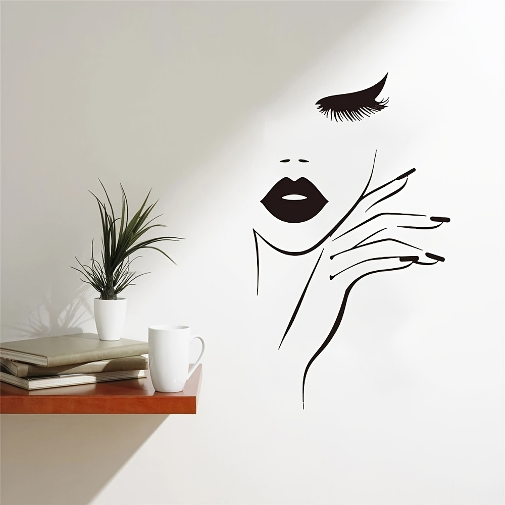 Lash Room Sign Vinyl Wall Sticker Eyelash Studio Beauty - Temu