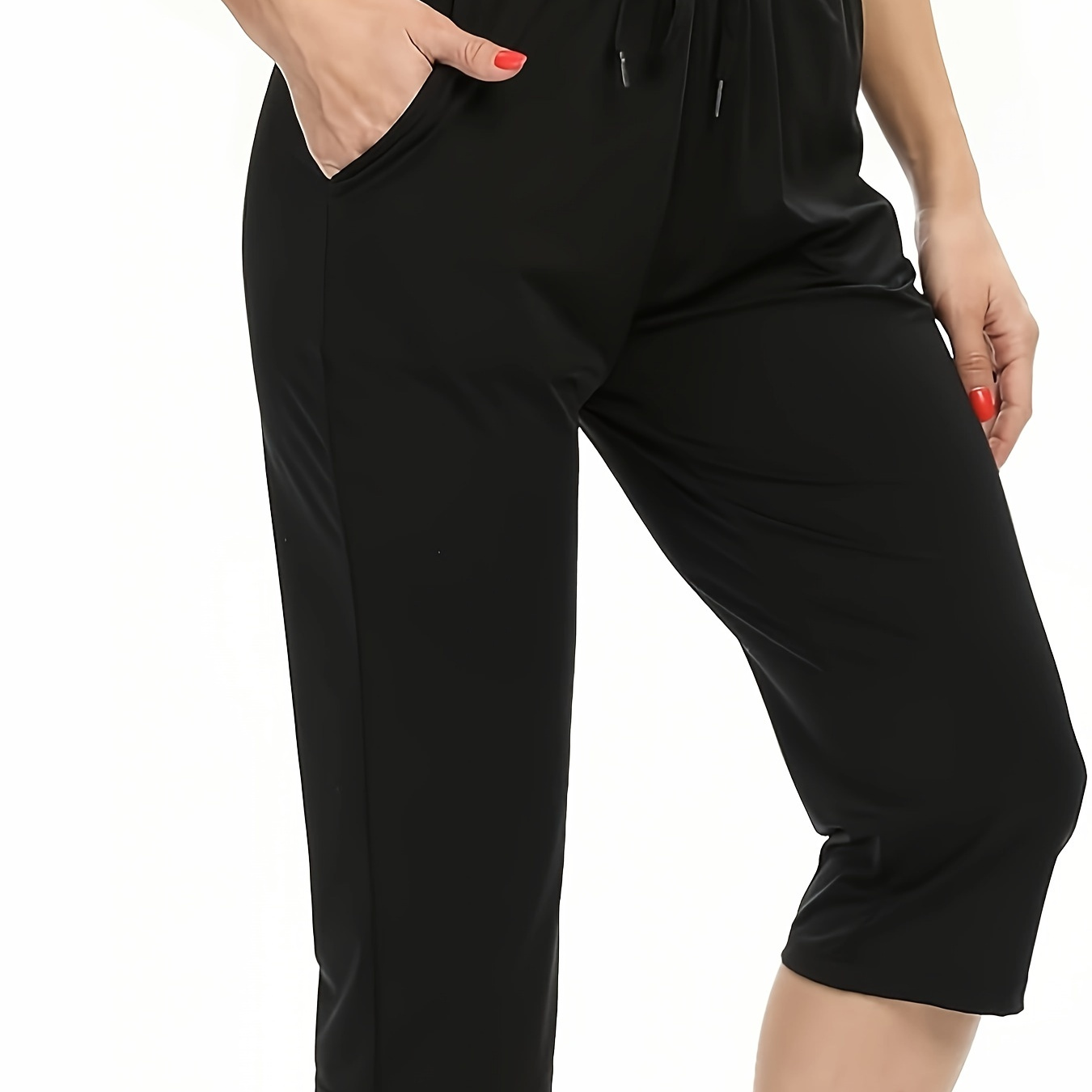 Flowy Women's Joggers Pockets Gym Yoga Pants Workout - Temu Canada