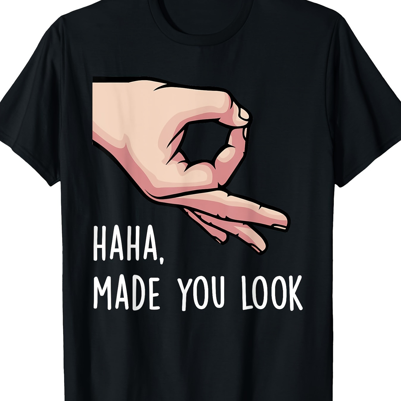 

Circle Hand Game Gag Gift T-shirt - 220g