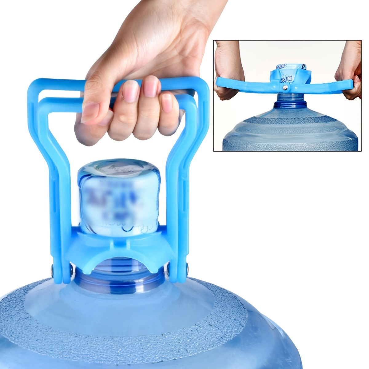 

1pc Creative Water Bottle Handle Single Person Energy Saving Water Bucket Lifter 5.51in*5.12in/14.0cm*13.0cm