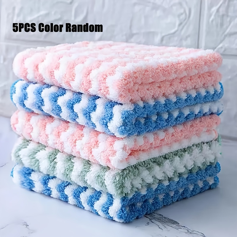 Dishcloths Reusable Sustainable Biodegradable Cellulose Sponge Cleaning  Cloths For Kitchen Dish Rags Washing Wipes Washcloths (random Color) - Temu