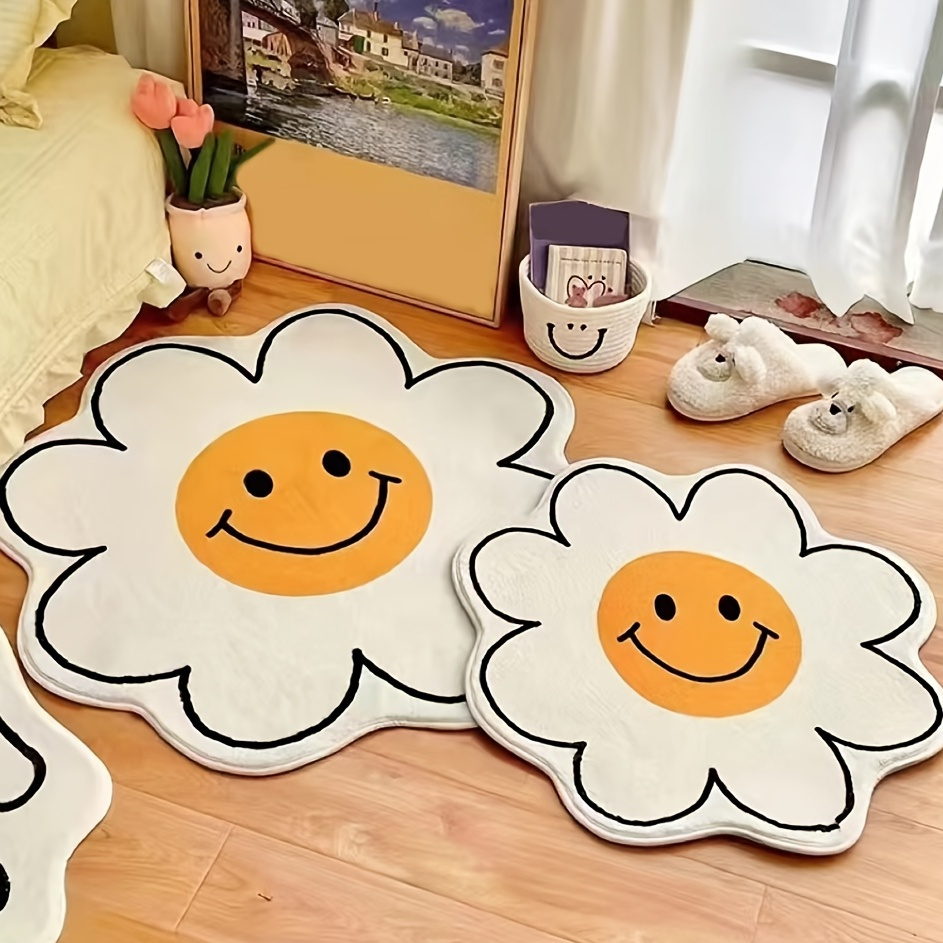 Smile Face Indoor Floor Mat, Kitchen Mat, Doormat, Floor Rug, Front Doormat  - Temu