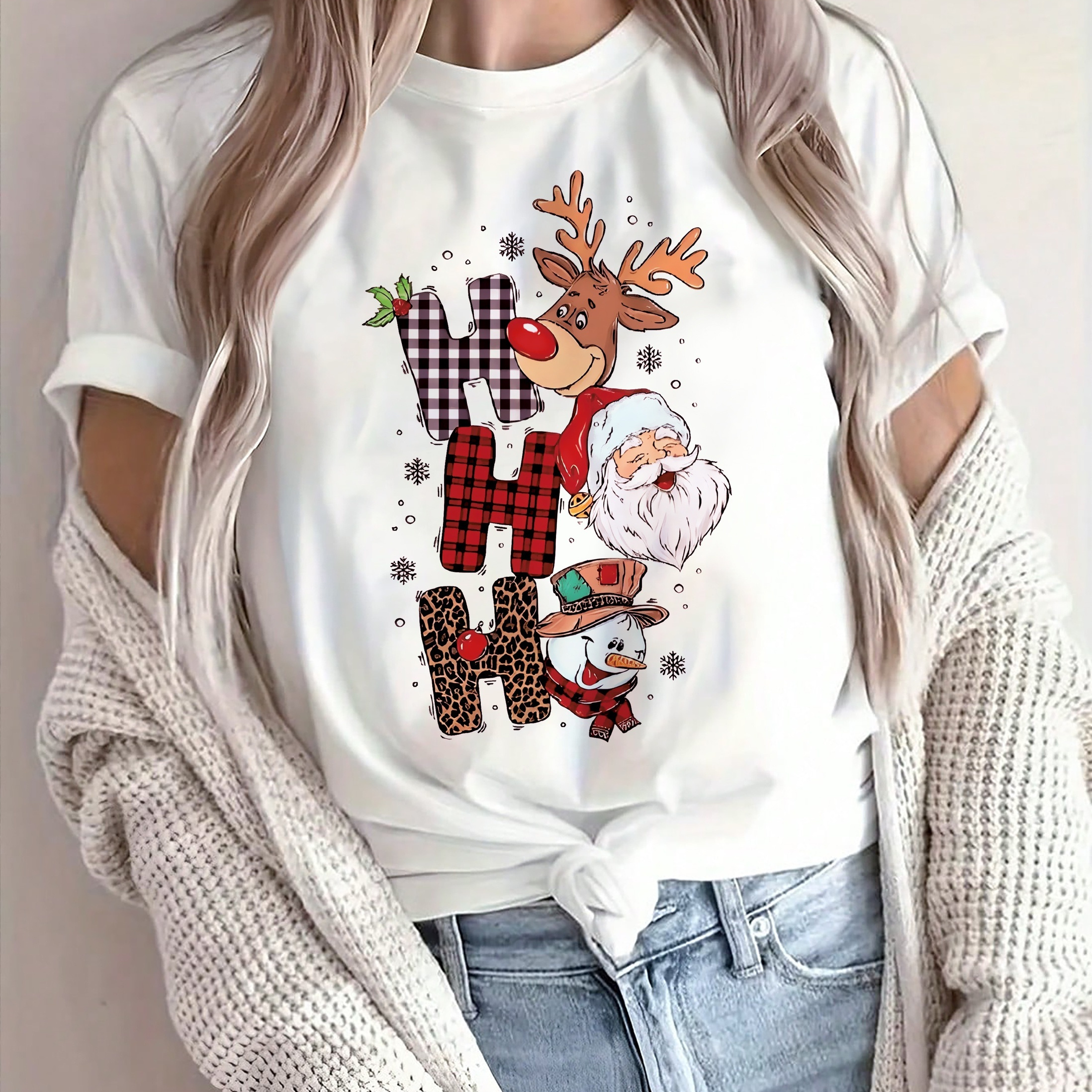 

Women's Christmas Tee - Polyester & , , & , T- | , ,