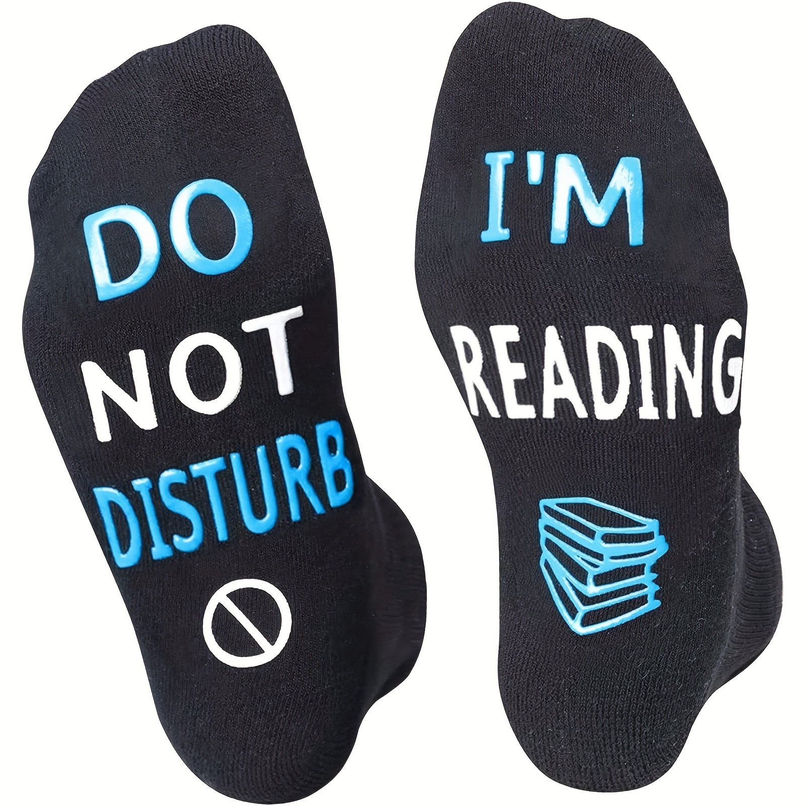 

Unisex Novelty Funny "do Not Disturb" Crew Socks For All Seasons