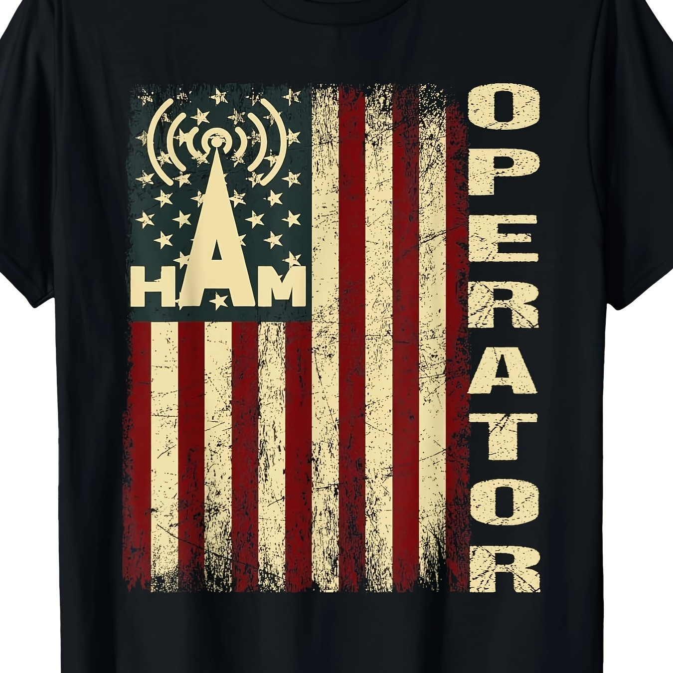 

Patriotic Usa Flag Ham Radio