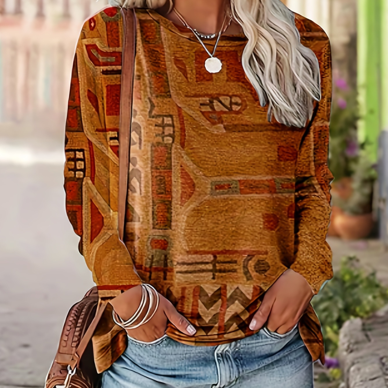 Boho hippie outlet shirt