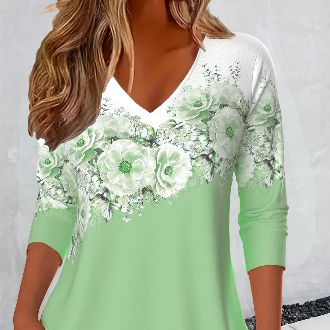 Solid Asymmetrical Neck Ruched T shirt Casual Long Sleeve - Temu