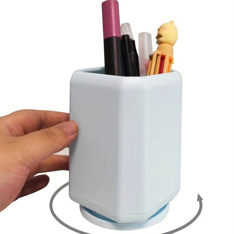 Art Supply Storage And Organizer 360° Spinning Pen Holder - Temu