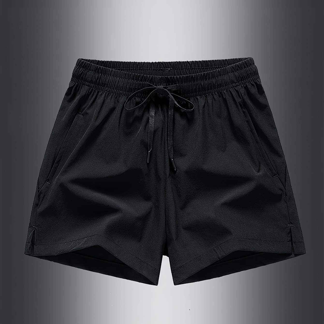 

Men's Athletic Shorts With Drawstring And Pockets, Lightweight And Comfortable Fit For Summer Sports And Fitness