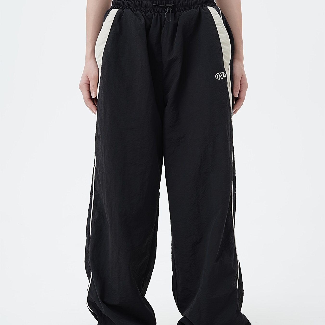 

Women Drawstring Trousers Leg Sweatpants Y2k Female Clothes