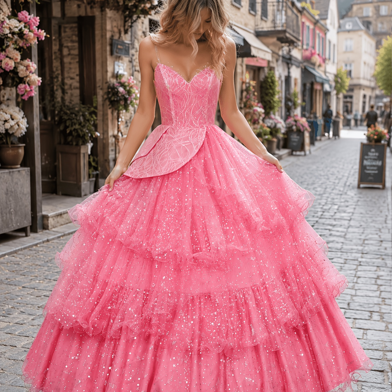 black pink prom dresses Black/Pink Mermaid Long Sleeves Lace Dresses, Lace Mermaid Brides – morievent sunday dress Marchesa Notte | Dresses mermaid prom dresses Shoe Size:EU35/ UK2/ US4.5/ AU4.5