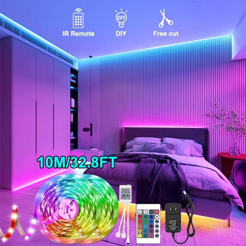 1 roll 10m 32 8ft led strip light smd 2835 54 leds m infrared light