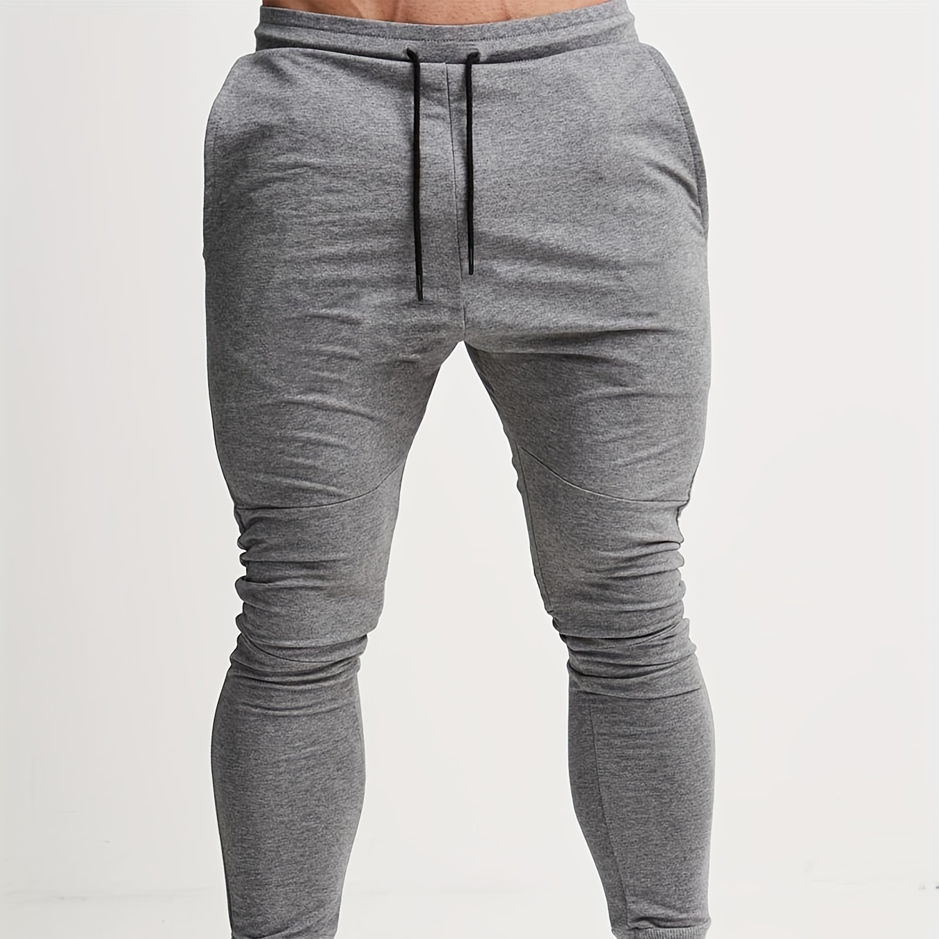 

Drawstring Sweatpants Slim Pants Men's Casual Joggers For Men Winter Fall Running Jogging