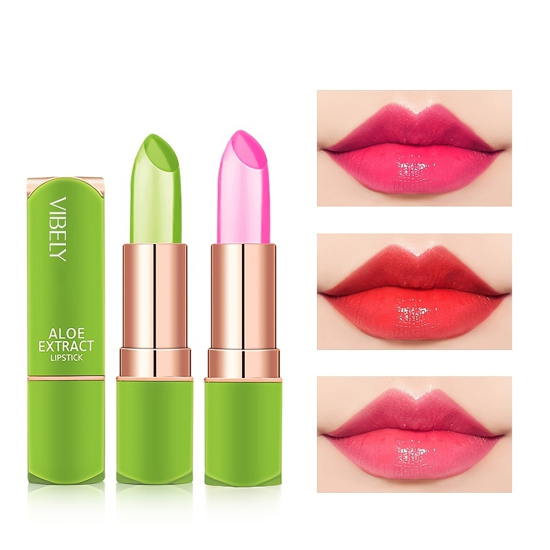 

Long-lasting Aloe Vera Lipstick With Color-changing Benefits And Moisturizing Properties Valentine's Day Gifts