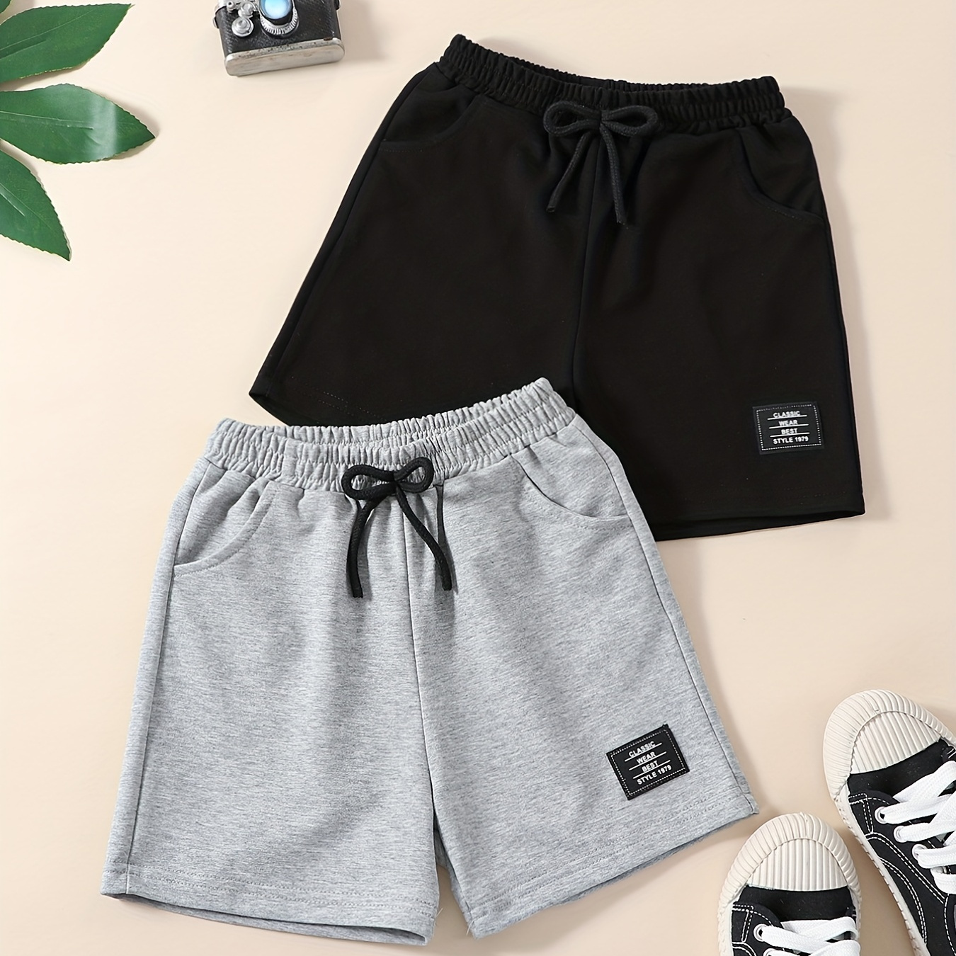 Summer New Children's Corduroy Shorts Casual Loose Elasticated Waistband  With An Adjustable Drawcord Boys And Girls Shorts TZ330 - AliExpress