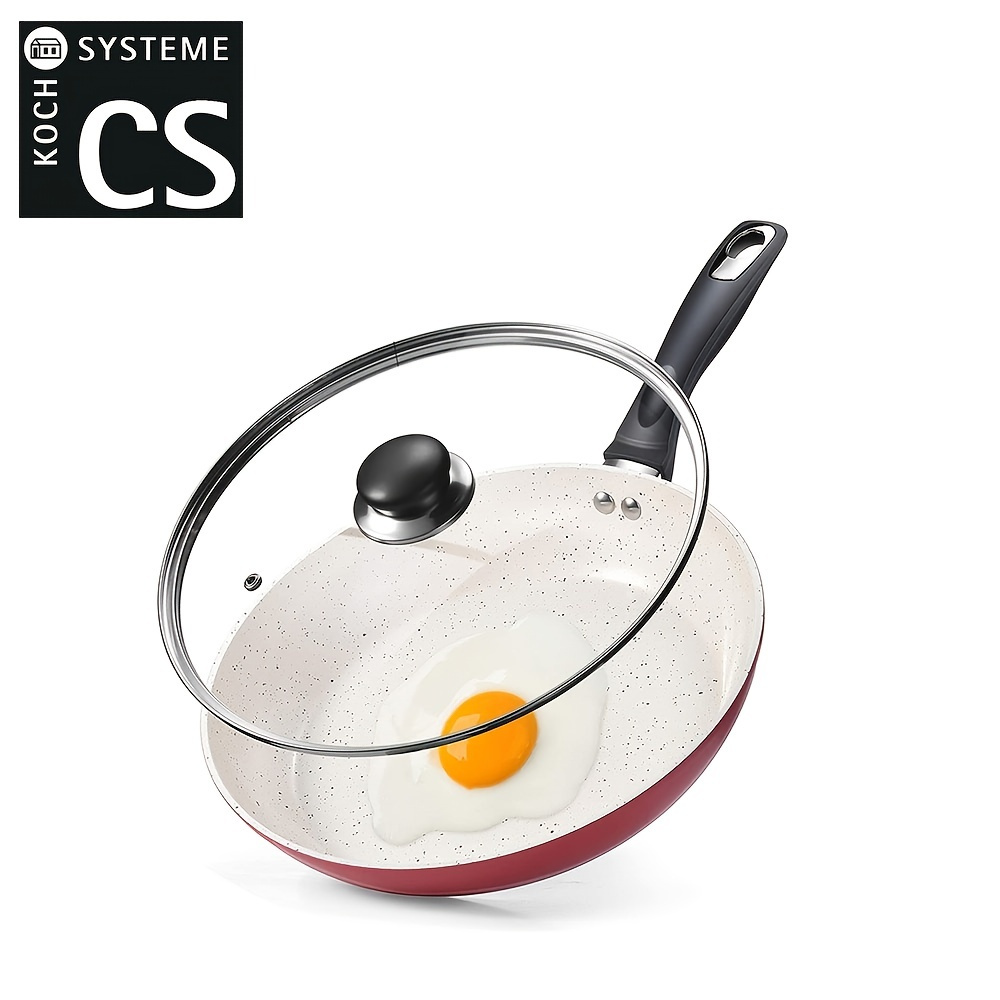 KOCH SYSTEME CS 11 Nonstick Frying Pan-Granite Skillet with
