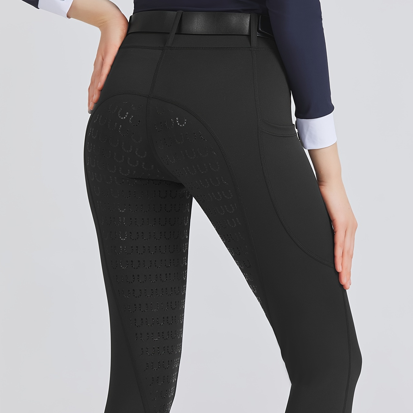 

High Elastic Slim Equestrian Pants, Riding Sports Pants For Women, Women's Activewear (without Belt)