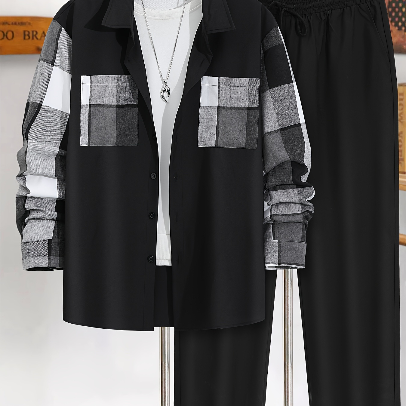 

Men's New Autumn And Winter Large Size Long Sleeve Casual Suit