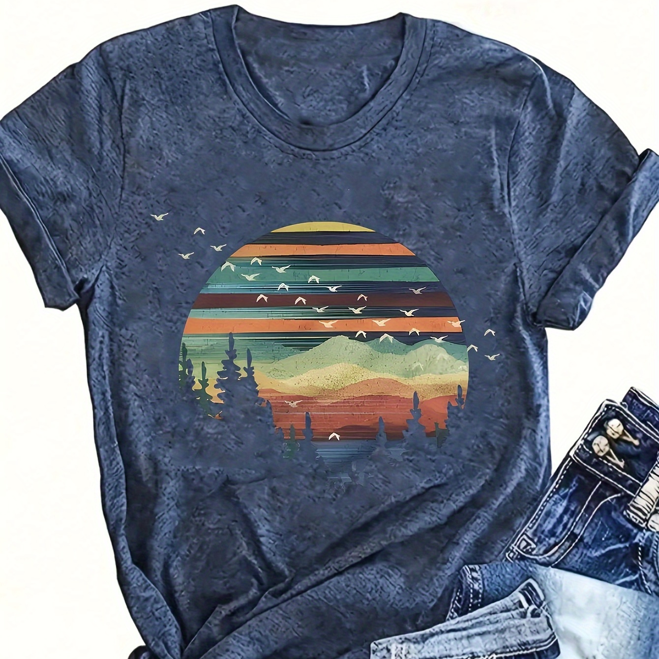 

Graphic T-, Top For Summer & , Women's Clothing