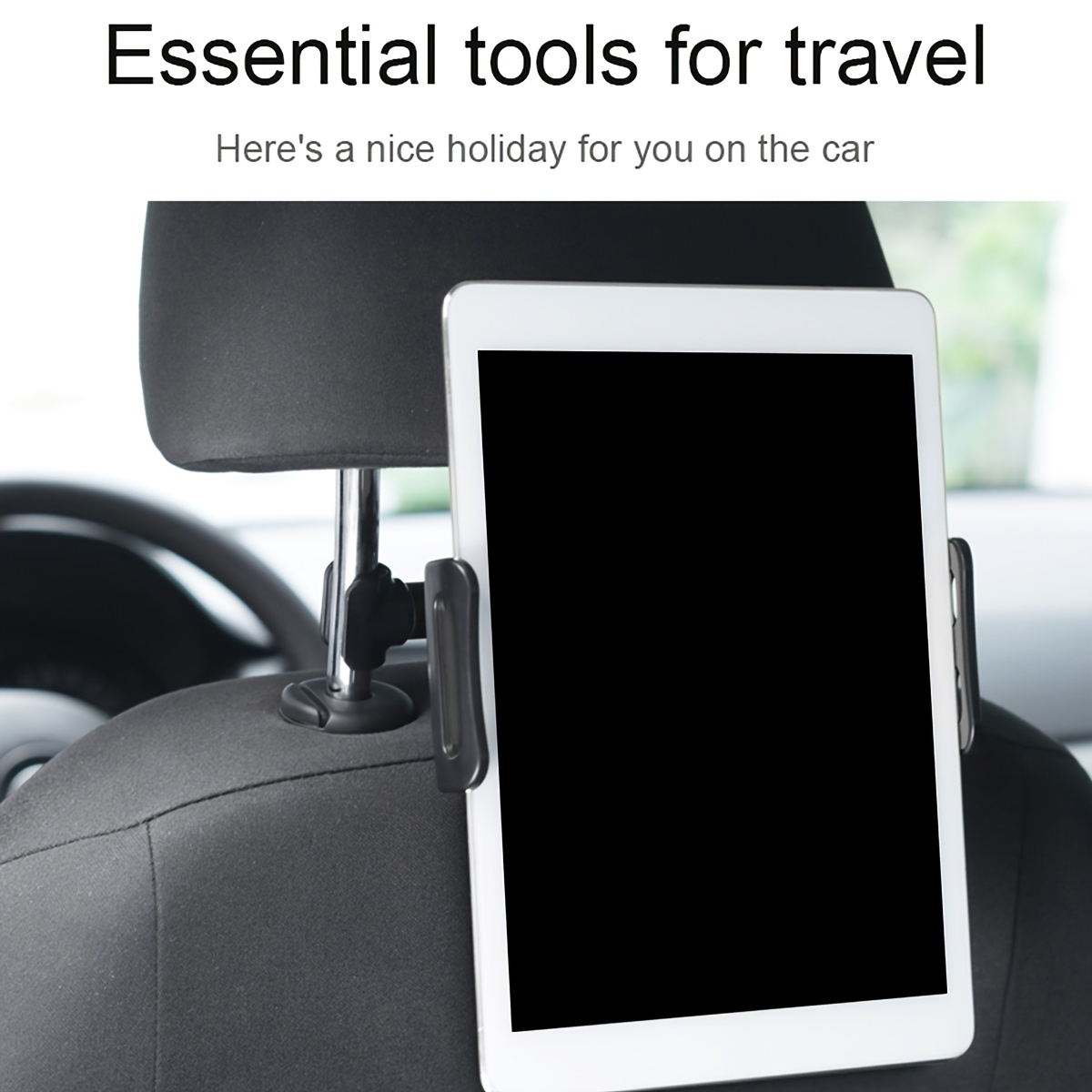 Autositz-kopfstützen-tablet-halterung 360°-drehung Auto-rückseite Schalter  Autohalterung - Auto - Temu