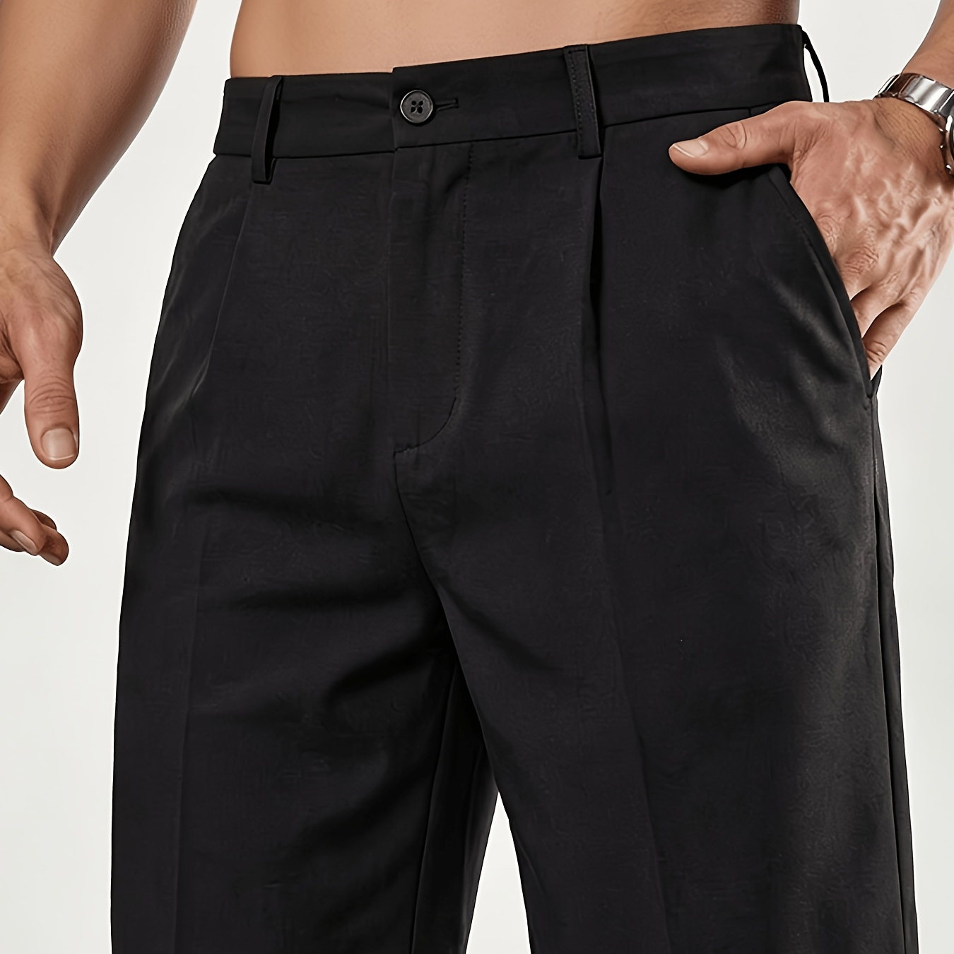 Geng Yuanshi Men's Summer Comfortable Commuter Style Shorts, Versatile Straight-Leg Shorts, Suitable for Couples' Dates and Beach Strolls
