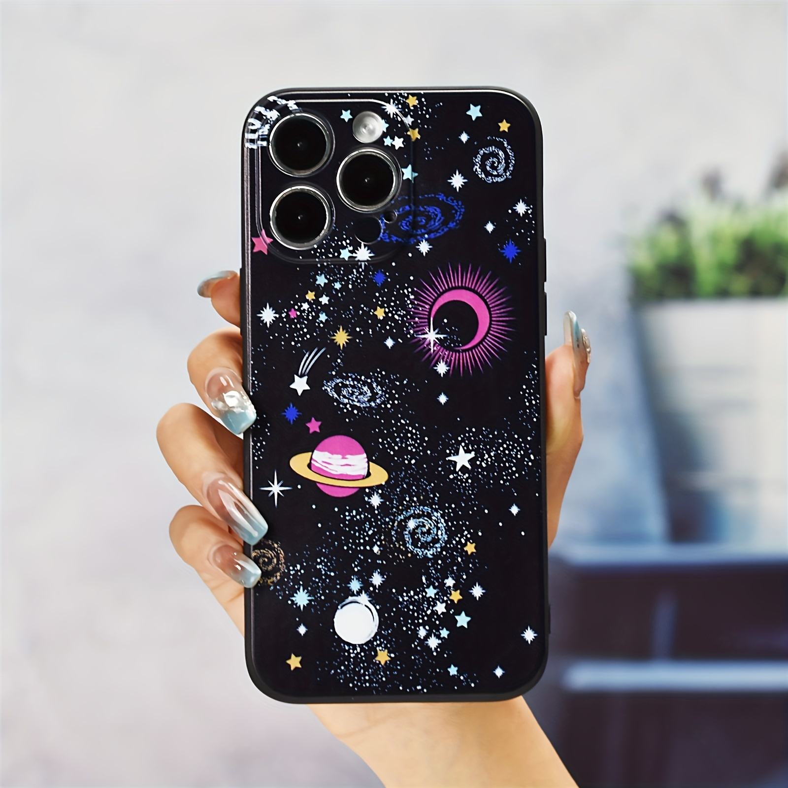 

Cosmic Starry Sky Pattern Phone Case - Protect Your Iphone 14/13/12/11 Xs/xr/x/7/8/6s Mini Plus Pro Max Se - Perfect Gift For Birthdays/easter/boys/girlfriends!