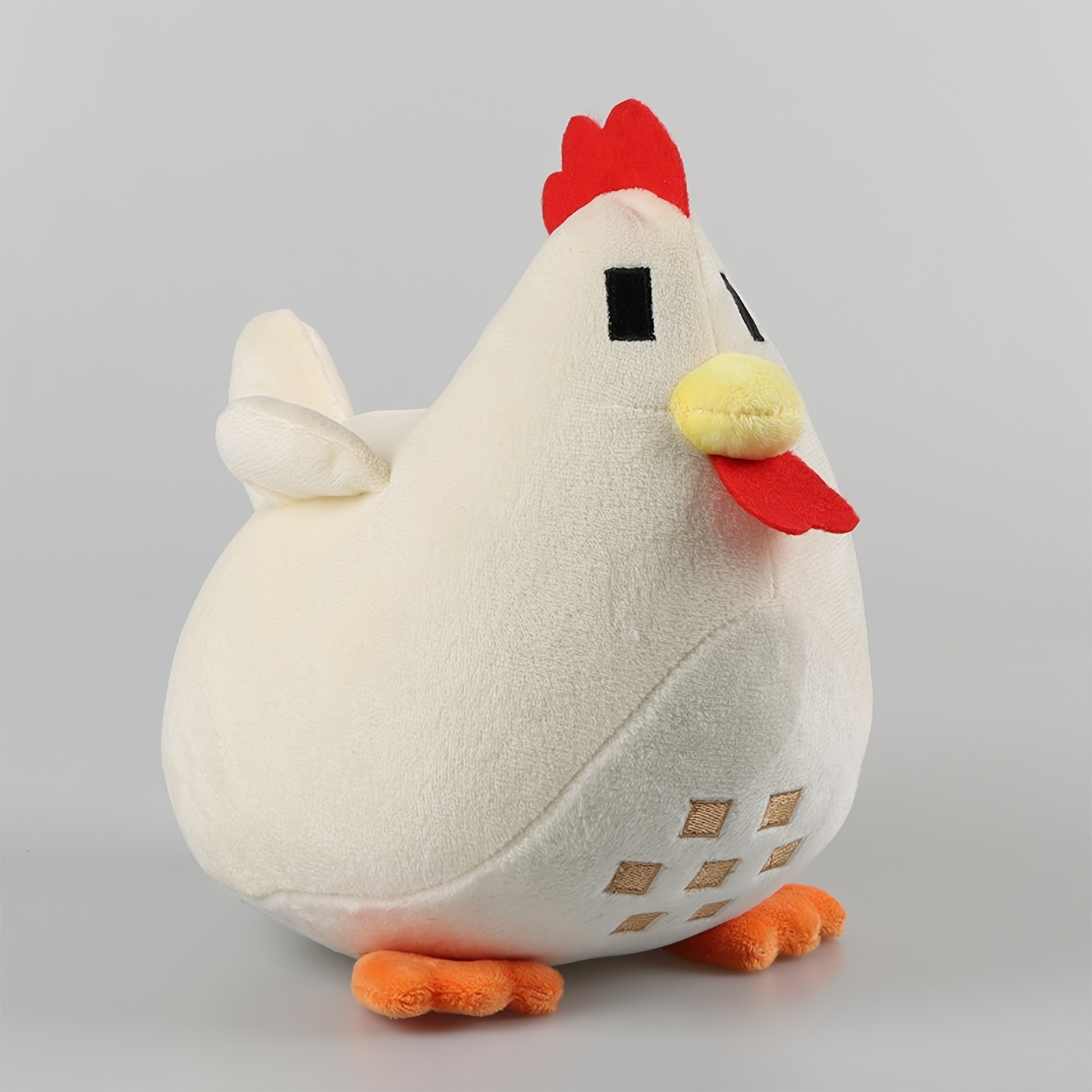 

20cm/7.87in Plush Valley Chicken Pillow - Soft Stuffed Animal Toy For Kids, Perfect Birthday Gift!
