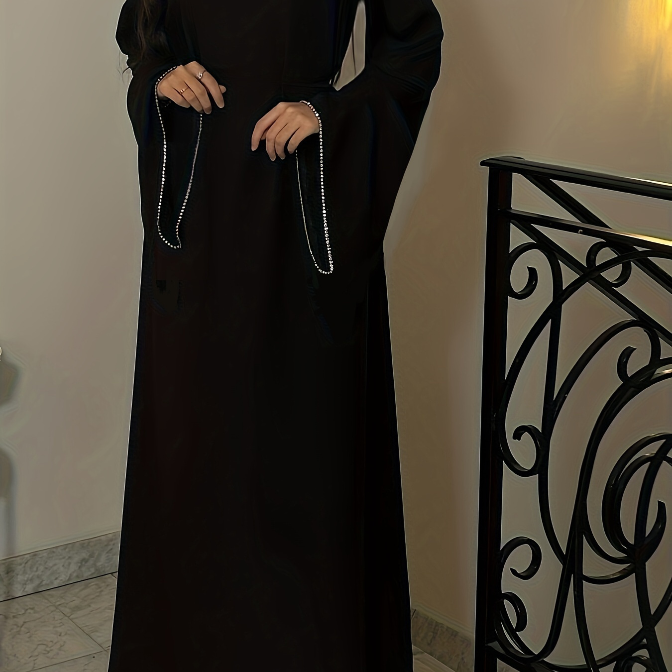 

One- - Long Sleeve, Round , Polyester For Women