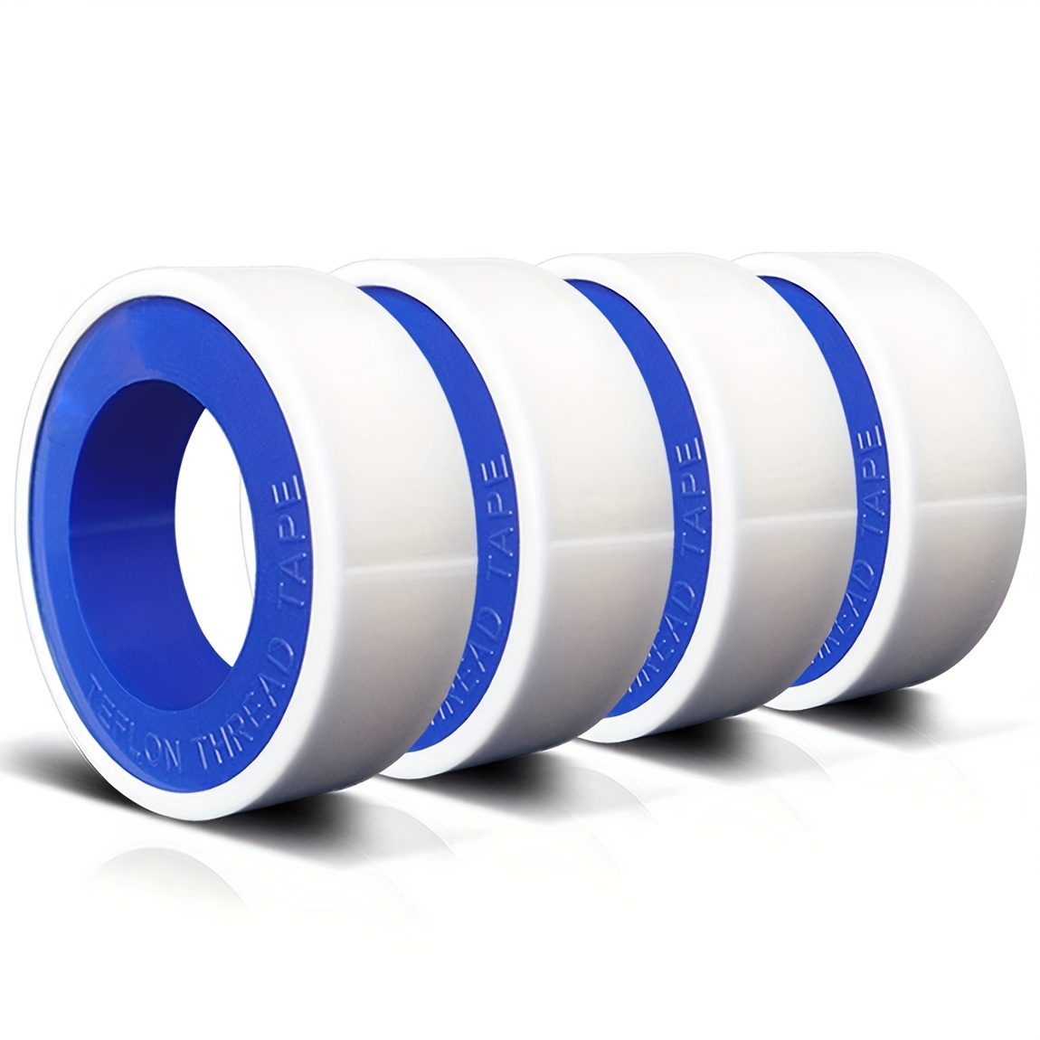 ToolUSA Rollos de cinta de teflón blanco de 2 piezas | 3/4 pulgadas de  ancho | 520 pulgadas de largo | Esencial para fontanería | Fundas a presión