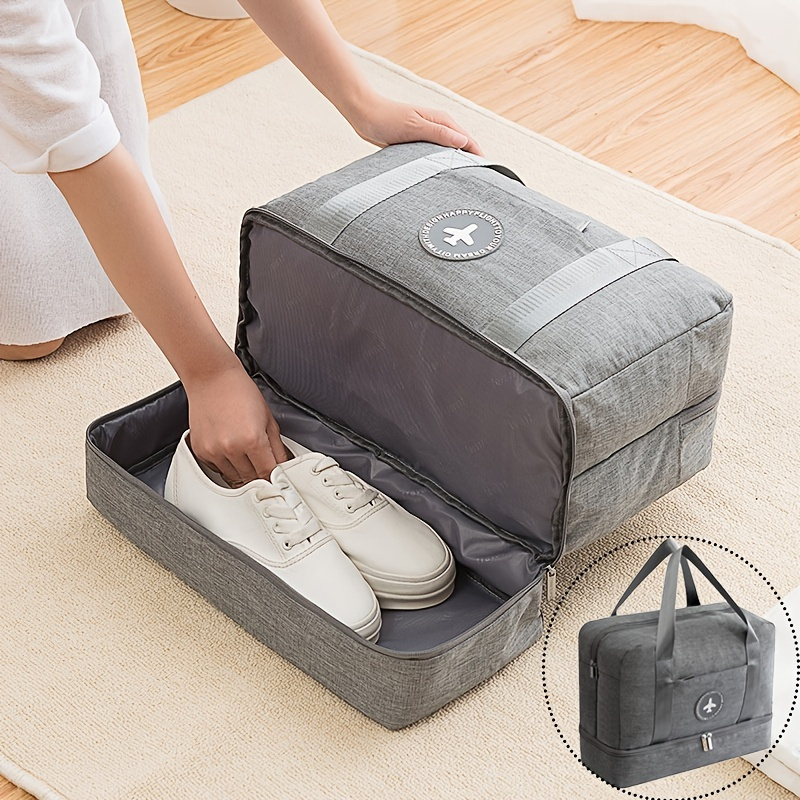 

Travel Portable Storage Zipper Bag, Lightweight Luggage Handbag, Lightweight Duffel Bag
