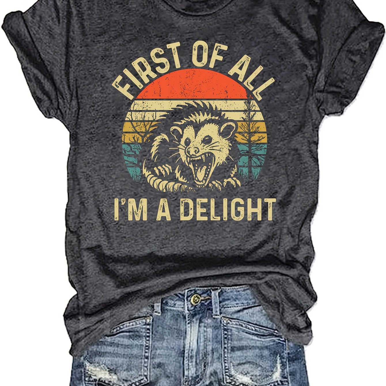 

Women's T- - Polyester (polyester 60%, Rayon 35%, 5%) - - - ", I'm A " Graphic Tee