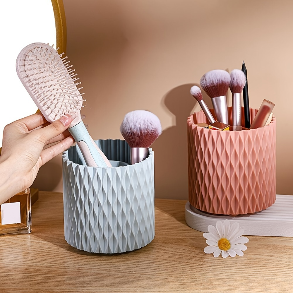  Multi-Craft Storage Bin - with 3 Dividers and Removable  Brush and Marker Holder Grid