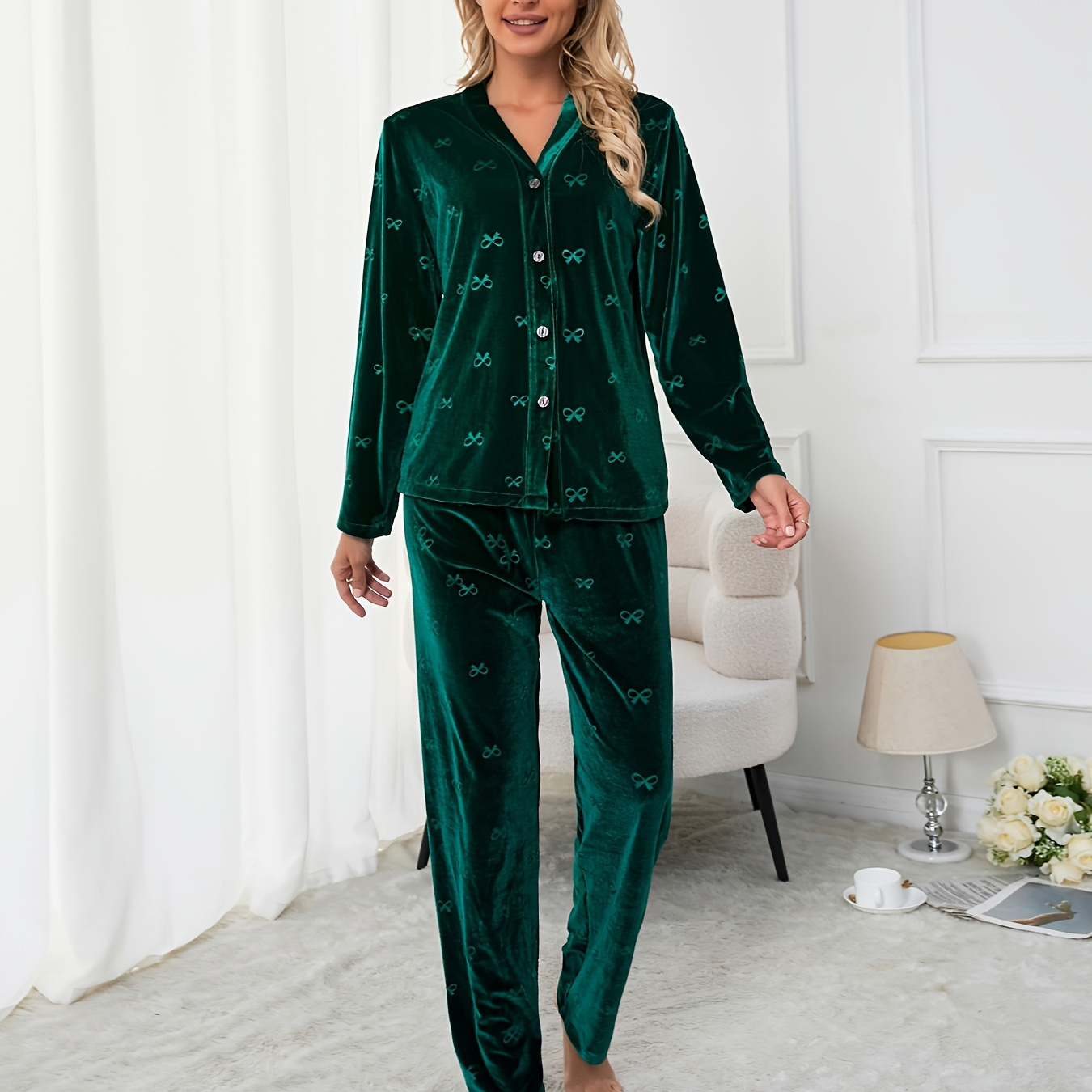 

Korean Velvet Embossed