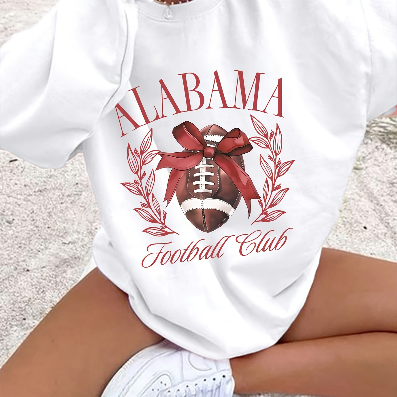 

1pc Graphic Sweatshirt - Women's Polyester
