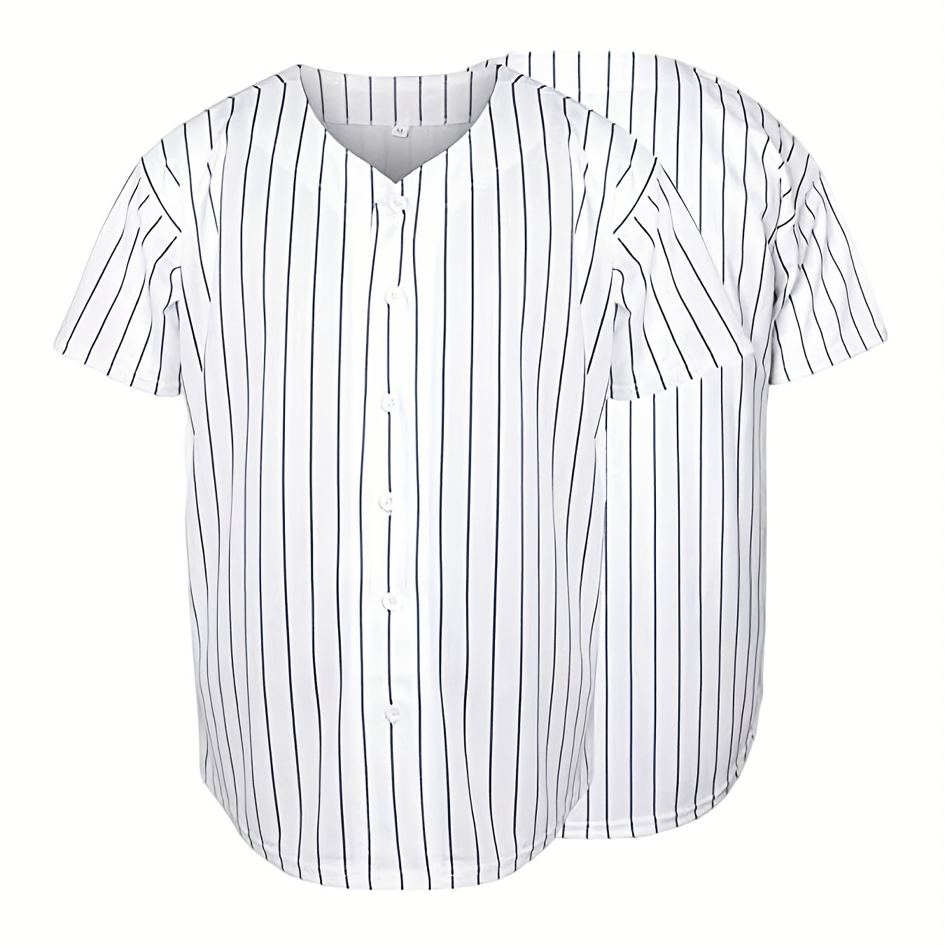 Camiseta de béisbol para hombre Judge 99# Clásico 90s Cosido Deportes Fans  Hip Hop Camisas Blancas Rayas
