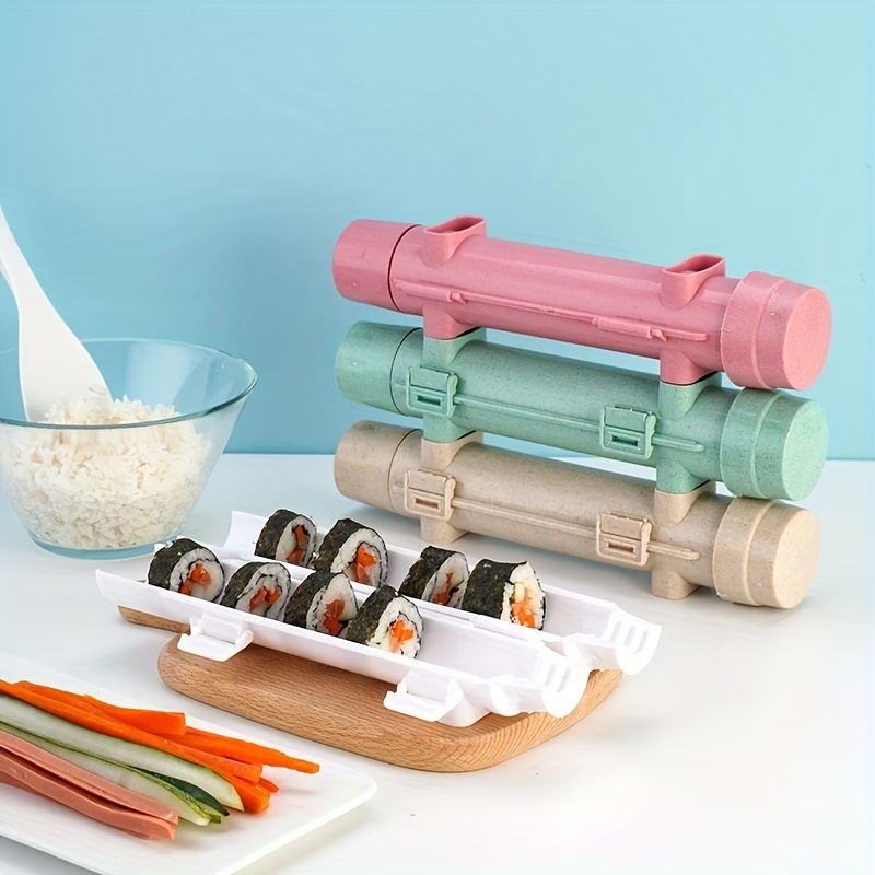 Sushi Making Kit, 24 in 1 Sushi Bazooka Roller Kit with Chef's