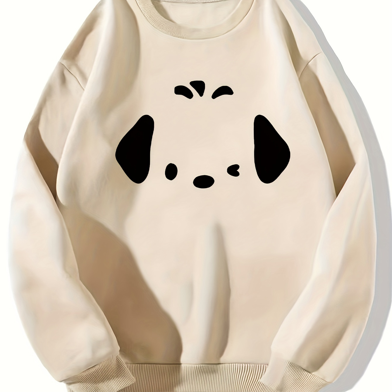 

Women's Casual And Fashionable Sports Sweatshirt, Suitable For Autumn And Winter, Comfortable And Soft, Dog Pattern