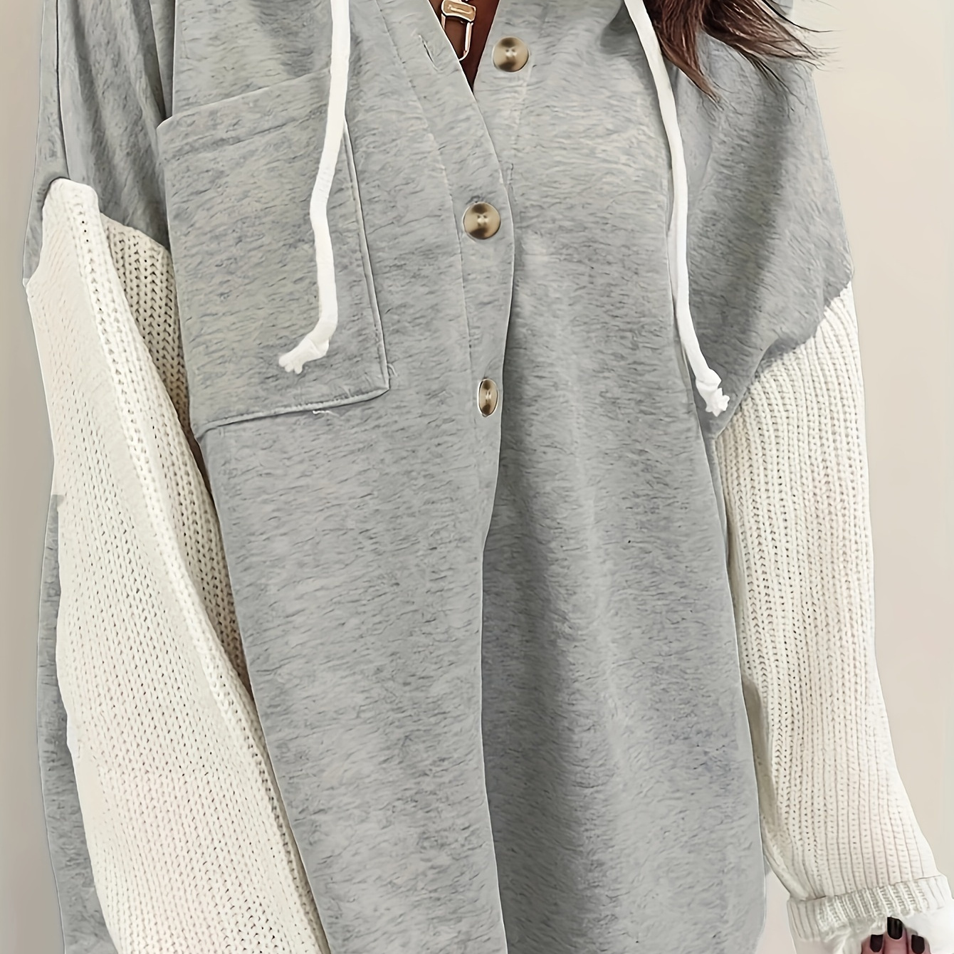 

's Button - Knit Pullover For Fall/, Washable