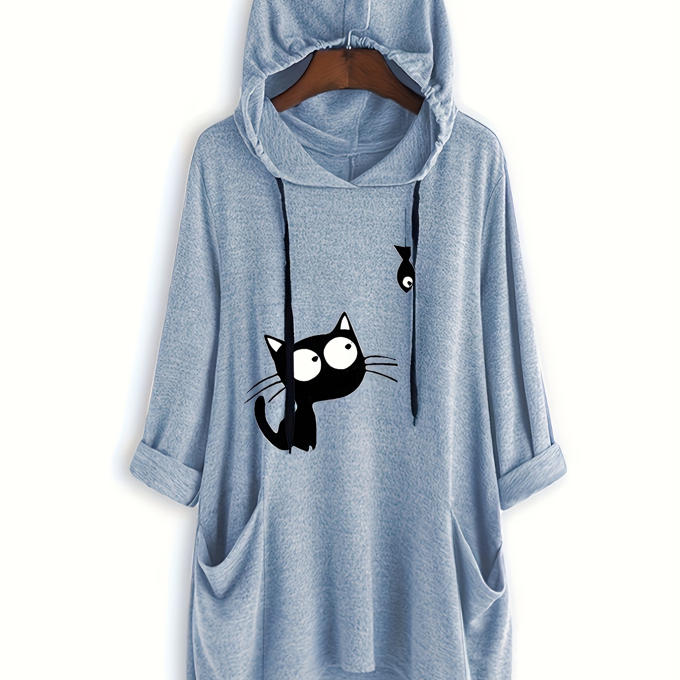

European And American Knitted Hoodie