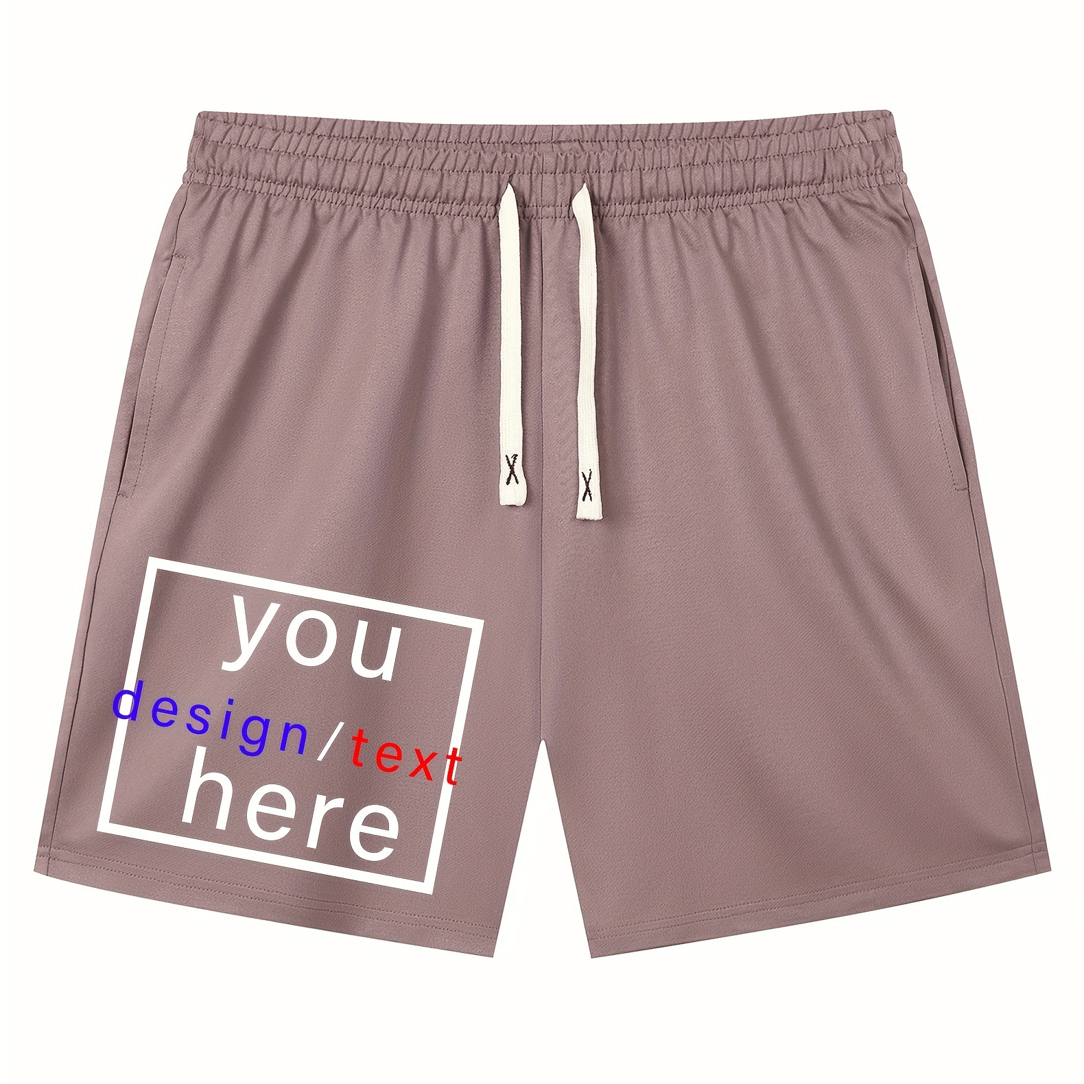 

Customized Pattern Print Men's Drawstring Casual Simple Style Comfy Shorts Sport Pants For Spring Summer Outdoor Fitness