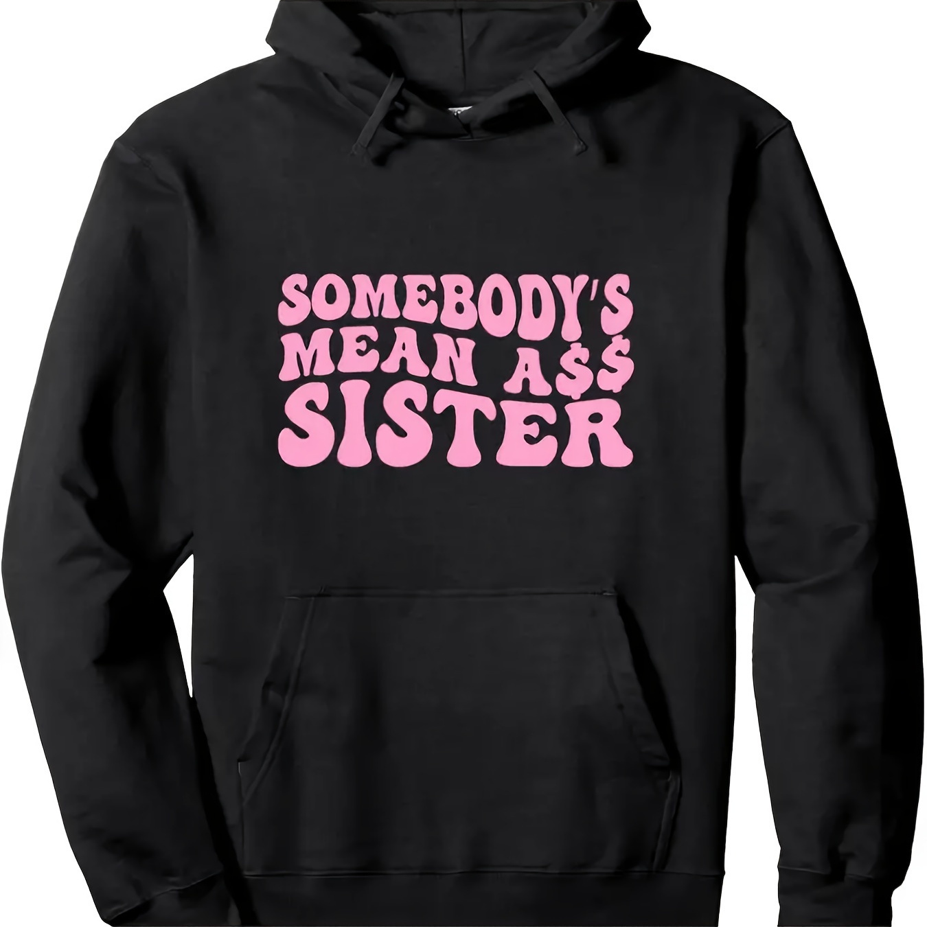 

's Sister, Hooded , -250g,, Long-sleeved , Printed For